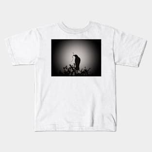 Crow silhouette Kids T-Shirt